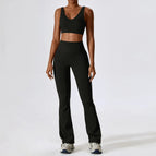 Conjunto de sujetador negro / M