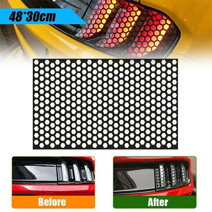 Universal Honeycomb Tail Light Vinyl Decals - Wnkrs