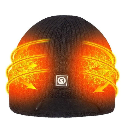 Winter Warmth Rechargeable Heated Beanie - Wnkrs