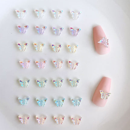 Breloques pour ongles Aurora Butterfly