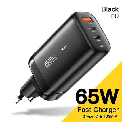 Cargador rápido USB-C GaN de 65 W