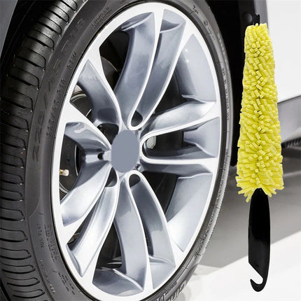 Compact Car Wheel Cleaner Brush - Wnkrs