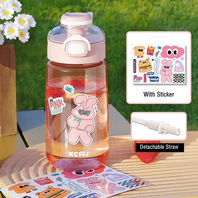Bouteille d'eau en plastique