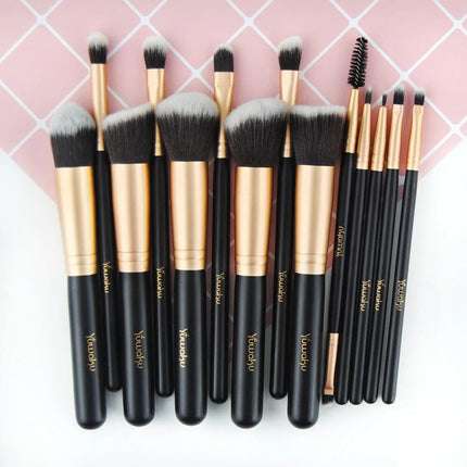 14-Piece Professional Makeup Brush Set - Wnkrs