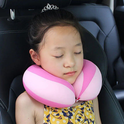 U-Shaped Baby Travel Neck Pillow: Comfort & Support on the Go - Wnkrs