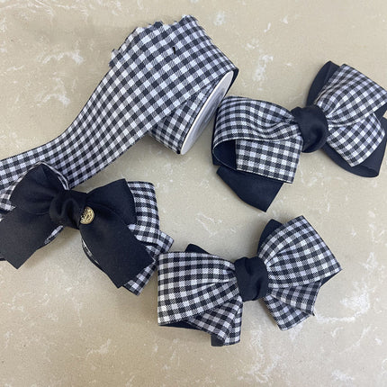 Double-sided Houndstooth Ribbon Handmade Diy Accessories - Wnkrs