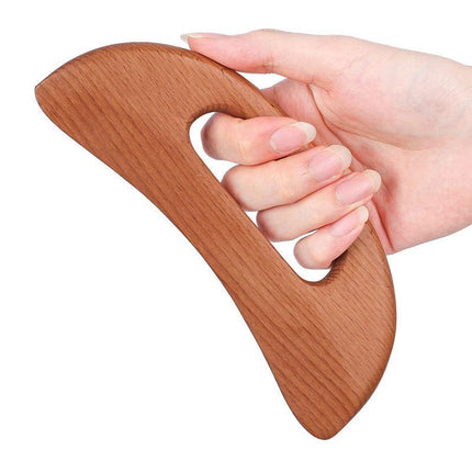 Planche Guasha amincissante pour soins de santé, bâton de massage thérapeutique en bois