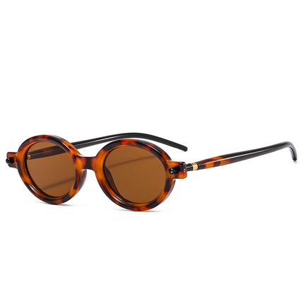 Lunettes de soleil ovales tendance pour hommes