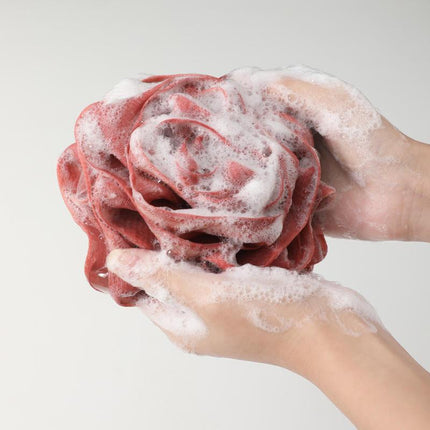 Lot de 2 éponges de bain en forme de fleur