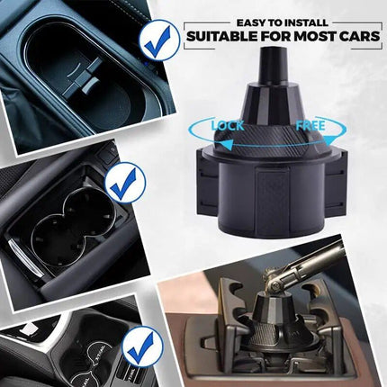 360° Swivel Car Storage Tray with Phone Slot - Wnkrs