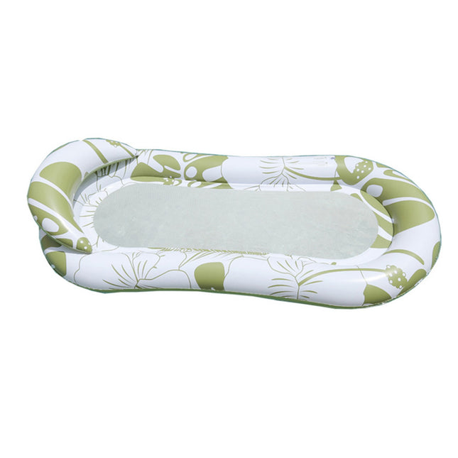 Tumbona inflable plegable de malla de PVC