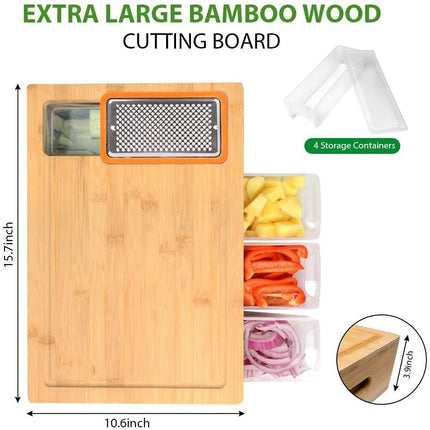 New Household Square Bamboo Cutting Board - Wnkrs