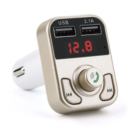 Bluetooth 5.0 Car FM Transmitter with Dual USB PD Charging & LED Backlit MP3 Player - Wnkrs