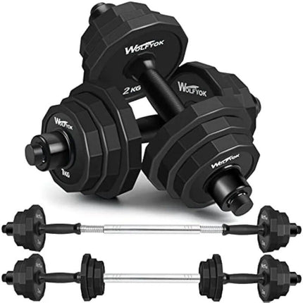 66 LBS Adjustable Cast Iron Dumbbell Set - Wnkrs