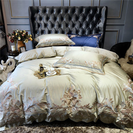 Four-piece Home Textile High-end Embroidery Bed - Wnkrs