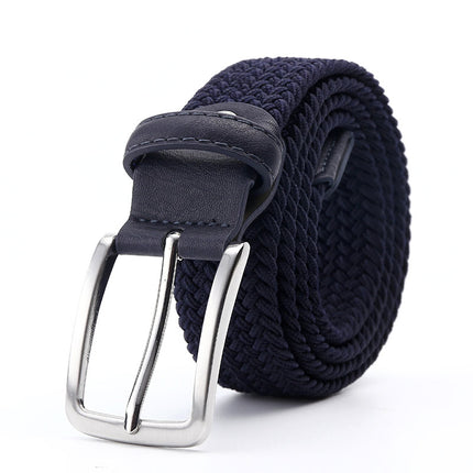 Ceinture élastique tressée extensible pour homme