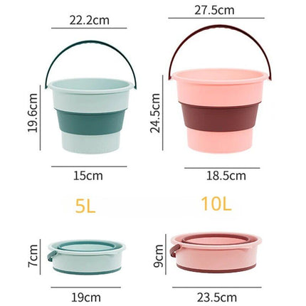 Multi-Purpose Collapsible Silicone Bucket - Wnkrs