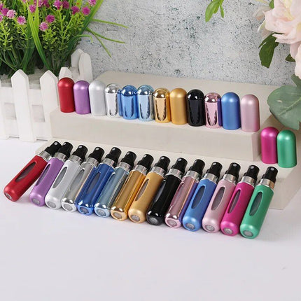 Compact & Stylish Portable Perfume Atomizer - Travel-Friendly Mini Aluminum Spray Bottle - Wnkrs