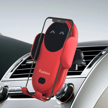 Support de voiture universel Chargeur sans fil Capteur intelligent Support de sortie d'air