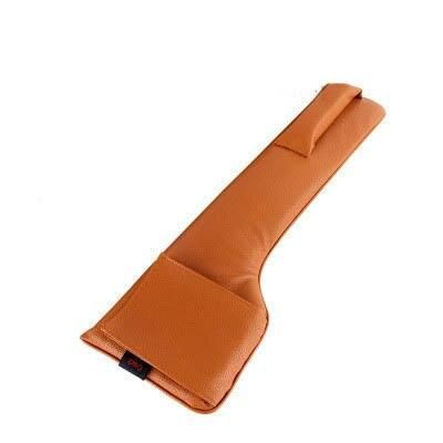 Luxury PU Leather Car Seat Gap Filler with Organizer Pockets - Wnkrs