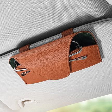 Multi-Function Car Sun Visor Glasses Storage Case - Wnkrs