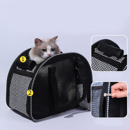 Bolsa de transporte portátil para mascotas, para perros y gatos pequeños