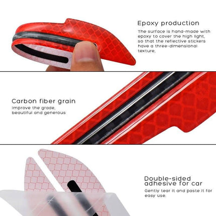 Reflective Car Bumper & Door Safety Strips - Wnkrs