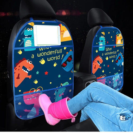 Cute Children Car Anti Kick Mat Car Seat Back Protector - Wnkrs