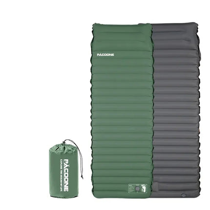 Self-Inflating Camping Mattress with Built-In Pump