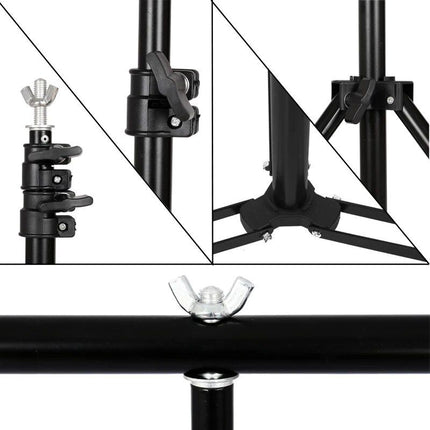 Adjustable 2x2M T-Shaped Stand Tripod - Wnkrs