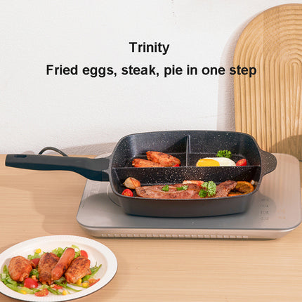 Medical Stone Non-stick Three-in-one Multi-function Omelette Pan - Wnkrs