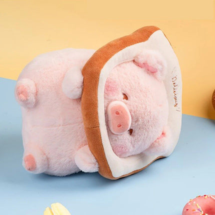 Kawaii Lulu Pig Bread Plush Toy - Adorable Stuffed Animals for Kids - Wnkrs