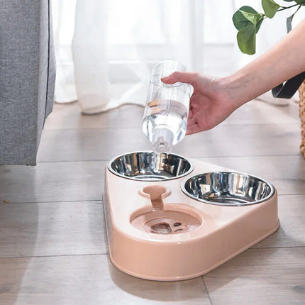 3 in 1 Pet Dog Feeder Bowl - Wnkrs