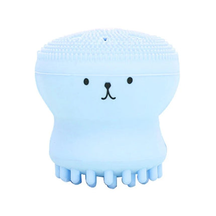 Silicone Octopus Face Cleansing Brush for Exfoliating and Pore Cleaning