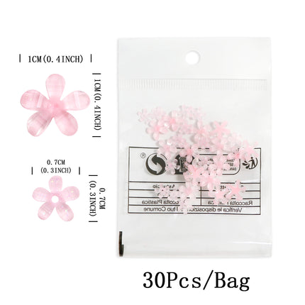 Charms pour nail art en forme de fleur 3D