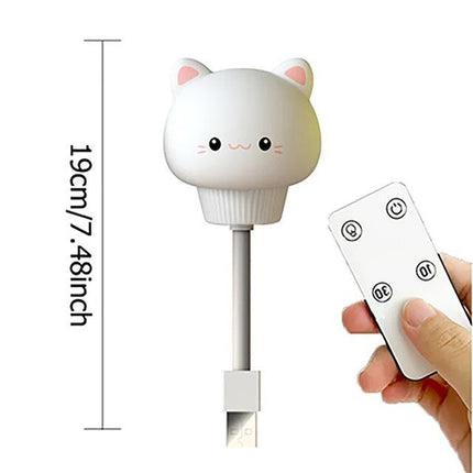 Adjustable Brightness Cartoon Night Light with Remote - Wnkrs