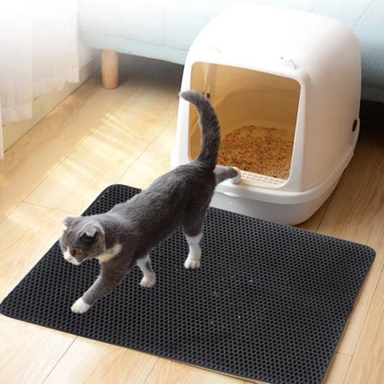 Luxury Honeycomb Cat Litter Mat - Wnkrs