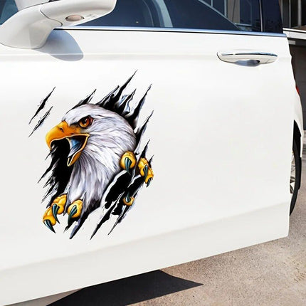 Universal Cartoon Eagle Vehicle Sticker for Full Body Decoration - Wnkrs