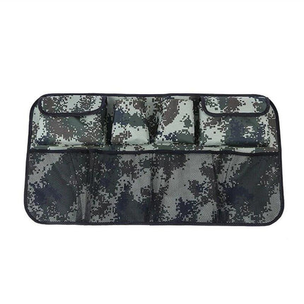 Waterproof Oxford Car Seat Organizer – Camouflage Grey Backseat Storage Bag - Wnkrs