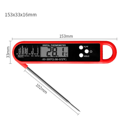 Termómetro digital de cocina con sonda electrónica