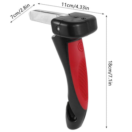 3-in-1 Car Door Assist Handle with Safety Features: Mobility Aid, Seatbelt Cutter, Window Breaker - Wnkrs