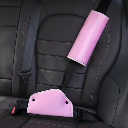 Kid's Comfort Car Seatbelt Protector with Cartoon Design - Wnkrs