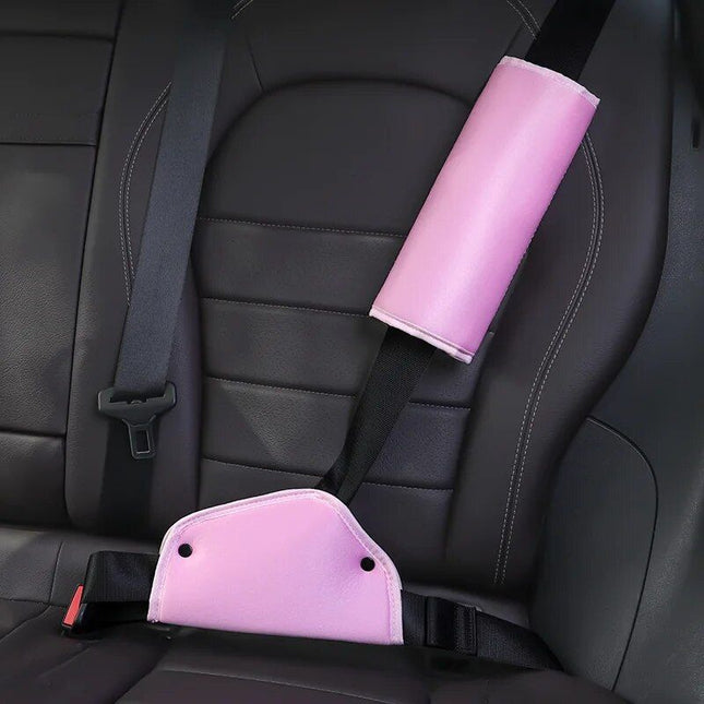 Kid's Comfort Car Seatbelt Protector with Cartoon Design - Wnkrs