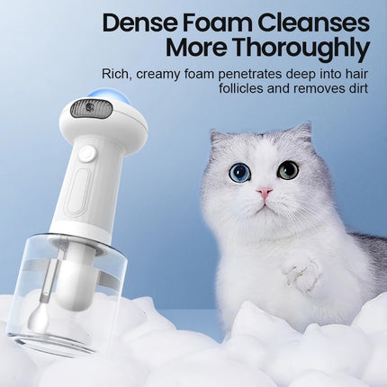 Distributeur automatique de mousse pour animaux de compagnie