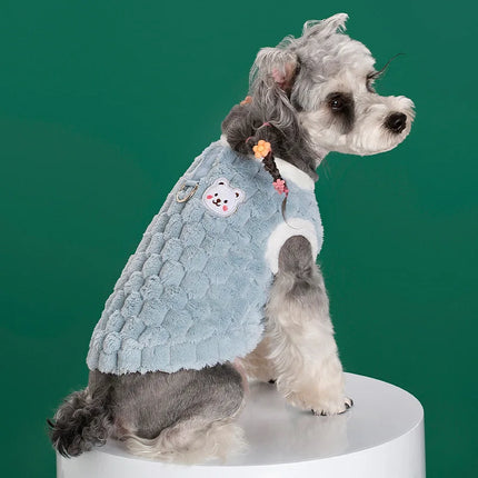 Gilet polaire chaud pour chien