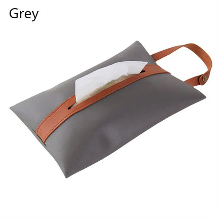 Luxury Leather Car Seat Back Tissue Holder - Wnkrs