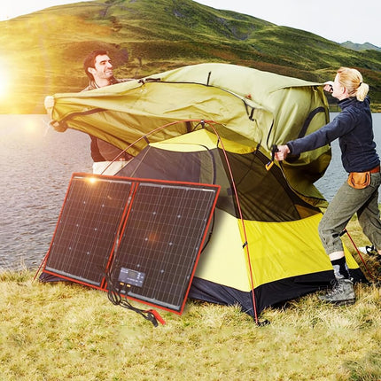 Kit de panneau solaire pliable portable 80 W-300 W avec contrôleur