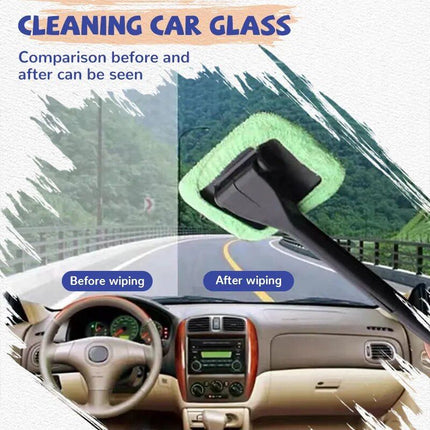 Long-Handle Car Window Cleaning Brush Kit - Wnkrs