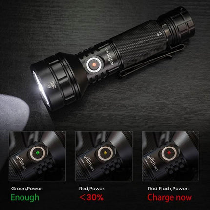 Rechargeable 2100lm High-Power LED Flashlight