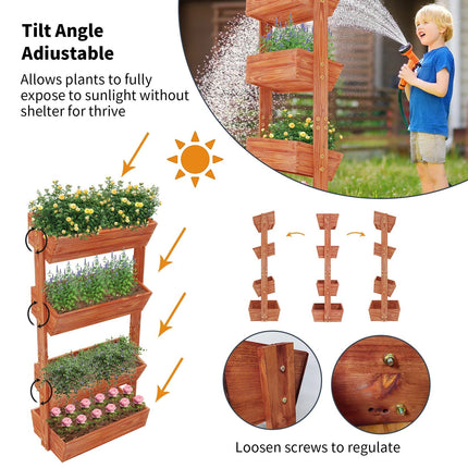 4-Tier Raised Garden Bed - Wnkrs